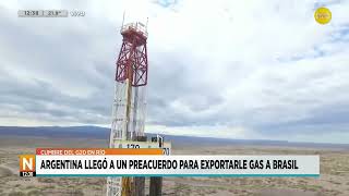 Argentina llegó a un preacuerdo para exportar gas a Brasil │N1230│ 191124 [upl. by Odradlig]