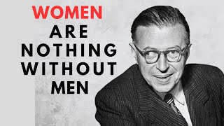 JeanPaul Sartre BRUTAL Take on Women [upl. by Aneema122]