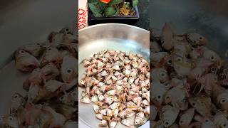 মৌরলা মাছের মাথা ভাজা viralrecipe fishrecipes shortsrecipe [upl. by Schinica]