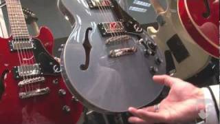 NAMM 12  Epiphone ES339 Pro Les Paul UltraIII Ace Frehley Les Paul Prophecy Les Paul Custom [upl. by Nylla]