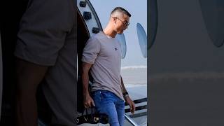 ¡Ronaldo casi se pierde un partido crucial debido al retraso del avión privado 🧐ll ronaldo shorts [upl. by Yregerg617]