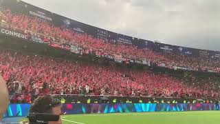 Hinchada de Colón de Santa Fe quotSoy Sabaleroquot Copa Sudamericana Escuchar con auriculares🔴⚫ [upl. by Narak]