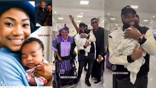 MERCY CHINWO FINALLY REVEAL HER BABY BOY  ARRIVAL FROM THE AIRPORT MERCY CHINWO BABY BOY [upl. by Anippesuig]