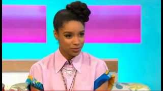 Lianne La Havas Interview Sunday Brunch 15th July 2012 [upl. by Pedrick]