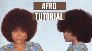 How to Pick out afrohair [upl. by Norod]