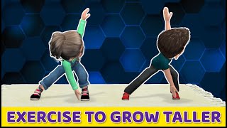 STRETCHING EXERCISE TO GROW TALLER CHILDREN WORKOUT [upl. by Hudgens]