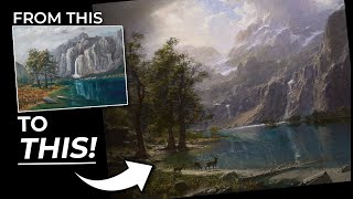 3 Ways to IMPROVE your COMPOSITION  Critique and PaintOver [upl. by Rojas]