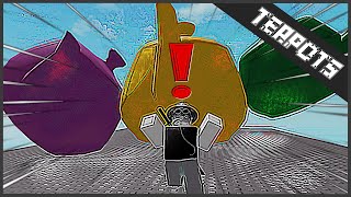 Dodge the TEAPOTS of DOOM  Roblox [upl. by Eniahpets]