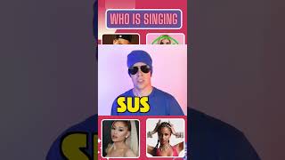 Guess who is singing Rebecca Zamolo central Cee Bella porch Billie Eilish Ariana Grande quiz [upl. by Elyak149]