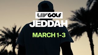 LIV Golf Jeddah is back March 13 👀  LIV Golf Jeddah [upl. by Yerffoj]