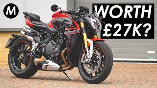 Is The 208HP MV Agusta Brutale 1000 RR Worth £27000 [upl. by Egerton709]