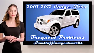 Dodge Nitro SUVs 2007 to 2012 Frequent and common problems issues defects recalls and complaints [upl. by Naryk]