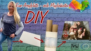 DIY Acrylplatten sublimieren und verformen  for beginners [upl. by Atel181]