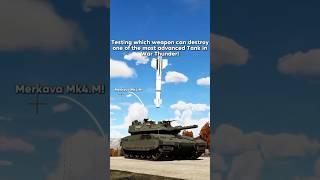 Testing which weapon can destroy one of most advantage tank in war thunder warthundergameplay [upl. by Adnoel]