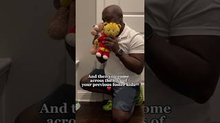 Reality of being a foster parent 🧸 ❤️ fosterparent fosterfamily fostercare adoption singledad [upl. by Airreis422]