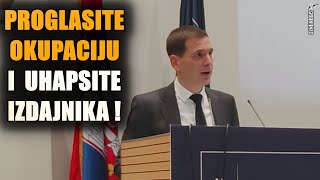 HITNO Miloš Jovanović saopštio Traži se proglašenje okupacije Kosova i zatvor zbog izdaje Srbije [upl. by Orville]