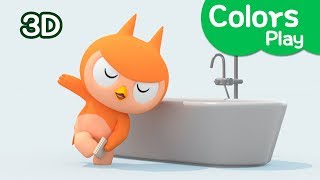 Miniforce Learn colors  Colors Play  Color bath play  Miniforce Kids Play [upl. by Osy]