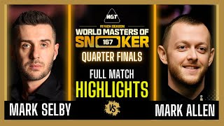 Mark Selby vs Mark Allen  Riyadh Season Snooker Championship  Full Highlights snooker2024 [upl. by Ratib]