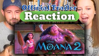 Moana 2  Official Trailer Reaction  Brand New Villain [upl. by Ennaxor]