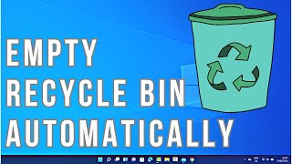 How to Empty Recycle Bin Automatically in Windows 11  Empty Recycle Bin Automatically [upl. by Autum788]