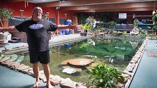 Monster Home Pool Pond  Ohio Fish Rescue Tour 2019 [upl. by Luca]