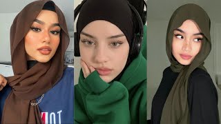 Hijab tutorials from Tik Tok 🧕 [upl. by Alyn]