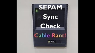 SEPAM Sync Check Cable Rant [upl. by Smallman]