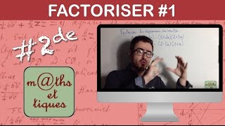 Factoriser avec facteur commun  Seconde [upl. by Siraval87]