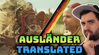 Learn German with Rammstein – Ausländer Lyrics Meaning Explained [upl. by Adiaz633]