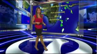 WSVN Weather Julie Durda Red HOt [upl. by Matazzoni402]