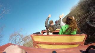 Thunderation HD POV 60fps Silver Dollar City [upl. by Iamhaj]