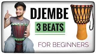 Djembe Tutorial  djembe music beats tutorial lesson percussion djembelove [upl. by Ardnassela]