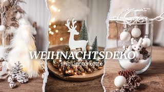 8 Ideen für Weihnachtsdeko mit Lichterketten  Weihnachtsdeko selber machen  DIY christmas decor [upl. by Morgen849]