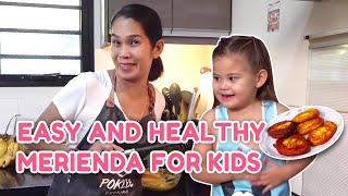 PUMPKIN NUGGETS  Easy Pero Healthy Merienda For Kids  PokLee Cooking [upl. by Howard123]