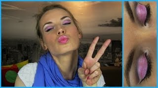 Barbie Makeup Tutorial Barbie Doll Princess Makeup  Best Romantic Fun Colorful Makeup Look [upl. by Kay764]