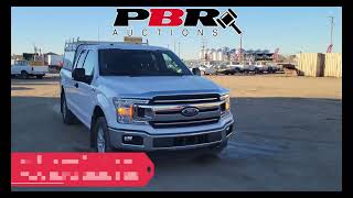 2018 FORD F150 XLT 50L V8 Auto 4WD ARE Topper Only 126597 km  December 30th 2023 at 1pm [upl. by Aivartal282]