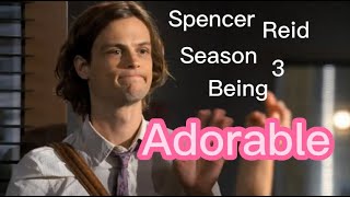 Spencer Reid Season 3 Being Adorable for 9 Minutes  Criminal Minds [upl. by Tildie]