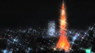 無料 動画素材 夜景 東京タワー その3 [upl. by Samoht]