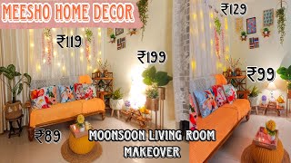 Meesho Home Decor Monsoon Living Room Makeover Part2 in Budget homedecor meeshodecor [upl. by Bryner586]