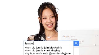 JENNIE Answers The Webs Most Searched Questions  WIRED [upl. by Sang]