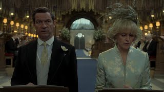 Prince Charles and Camillas wedding  The Crown Season 6 [upl. by Ahsien787]