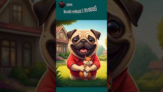 Istan found a baby 🐥 funny memes meme pug [upl. by Yerfdog]