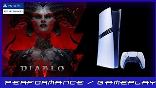 PS5 Pro  Diablo IV  Performance  Gameplay [upl. by Karisa]