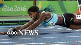 Allyson Felix Wins Seventh Olympic Medal [upl. by Sjoberg]