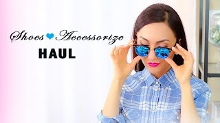 Покупки ОБУВИ amp Аксессуаровсандаликросовки рюкзак очки и тд  Shoes amp Accessorize Haul [upl. by Gleich]