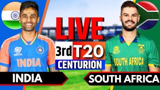 India vs South Africa 3rd T20  Live Cricket Match Today  IND vs SA Live Match Today IND Batting [upl. by Ecila]