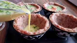 Беру ФАРШ Яйцо и Луковицу и готовлю вкусный ужин [upl. by Ycal]