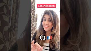 Gentrification french C1 vocabulary radhaverma5 french trending animation funny [upl. by Ocnarfnaig]