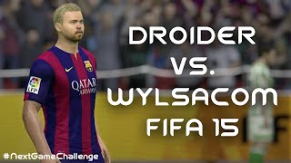 Wylsacom vs Droider в FIFA 15 NextGameChallenge [upl. by Kristi]