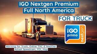 IGO Nextgen navigation for Truck and Car 2024 USA Canada Mexico Support Android 14 Download 📥 [upl. by Zsuedat]